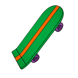 Bart's Skateboard