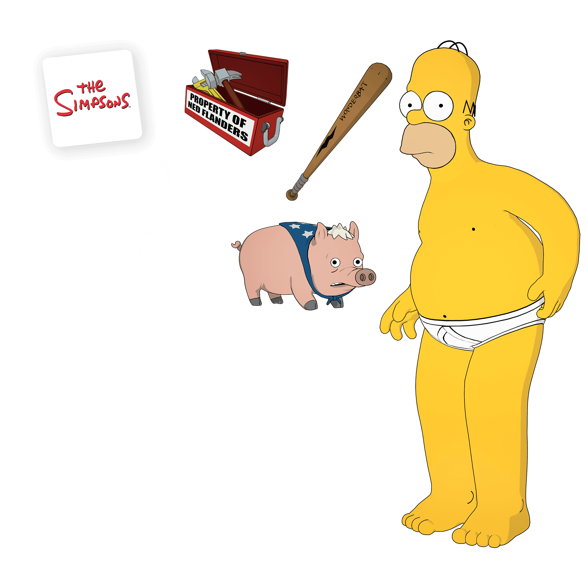 Tighty Whities Homer & Plopper Bundle